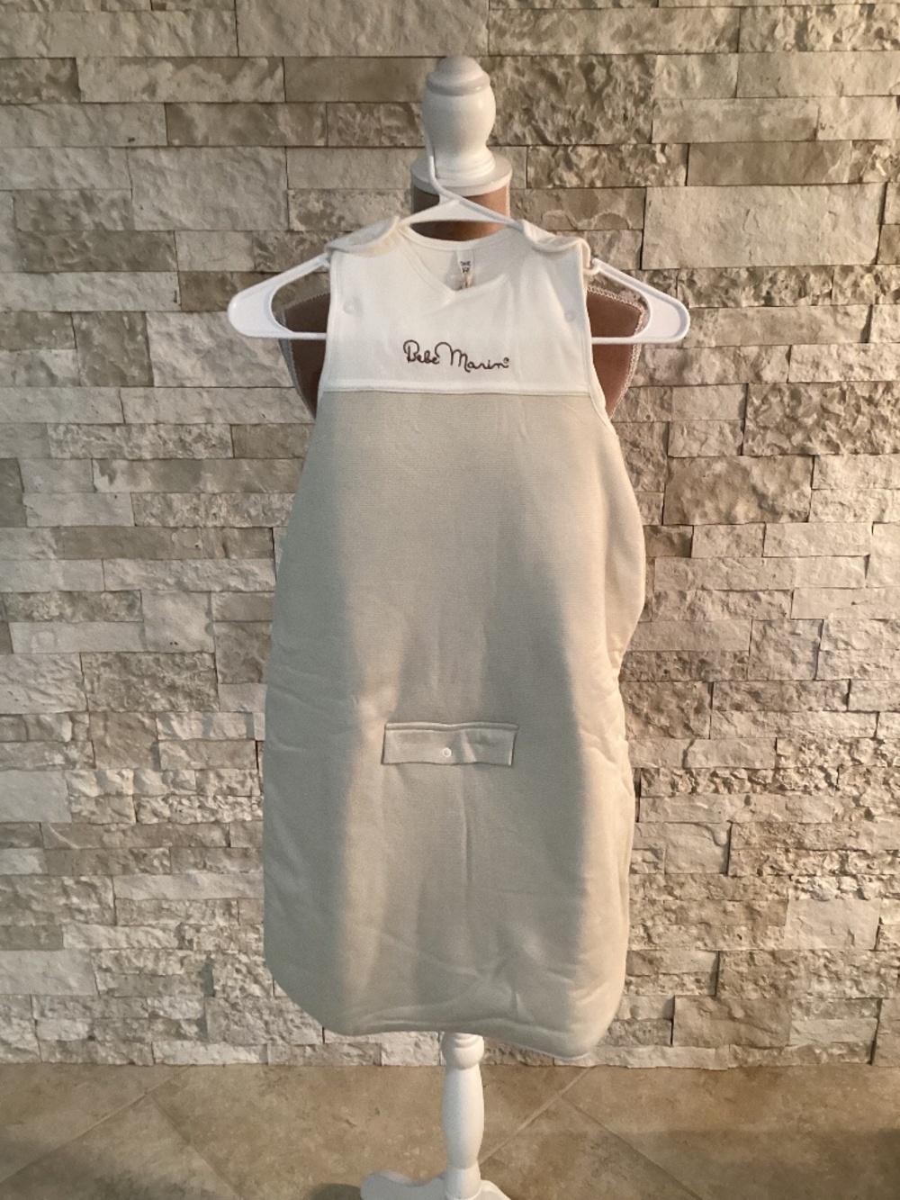 İrya Bebe Marin Bamboo Swaddle Sleepsuit (NWT)
